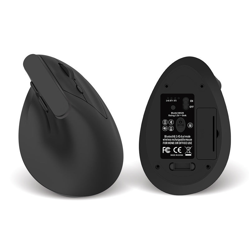 Vertical vertical wireless mouse Bluetooth charging