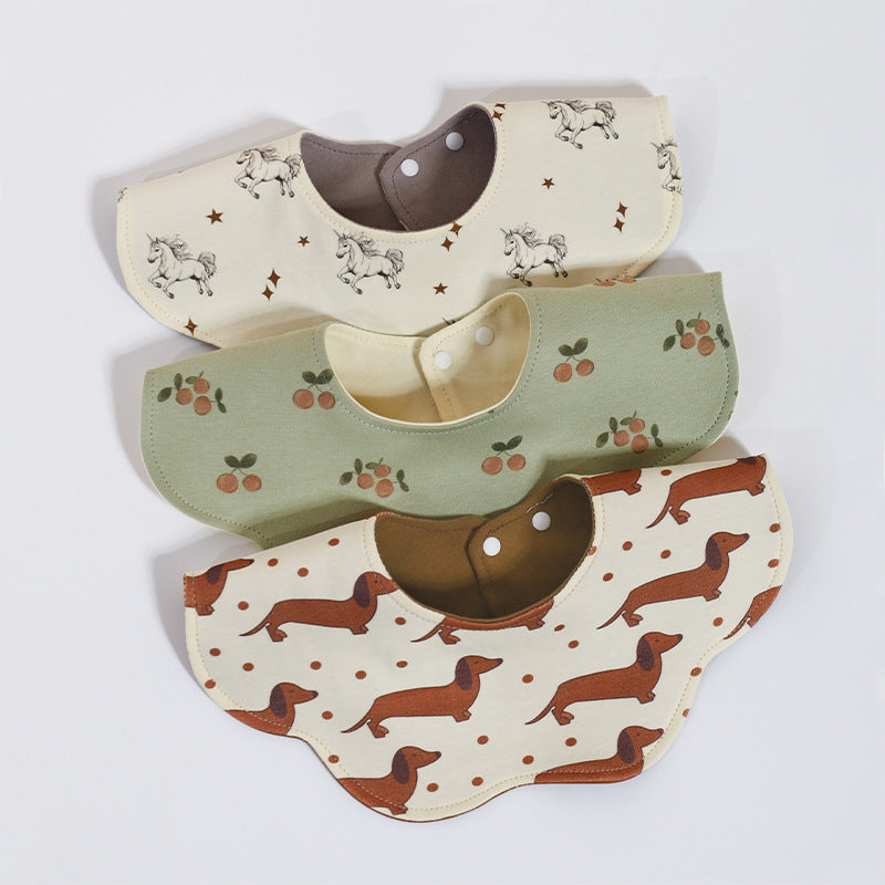 Baby bib newborn saliva towel waterproof