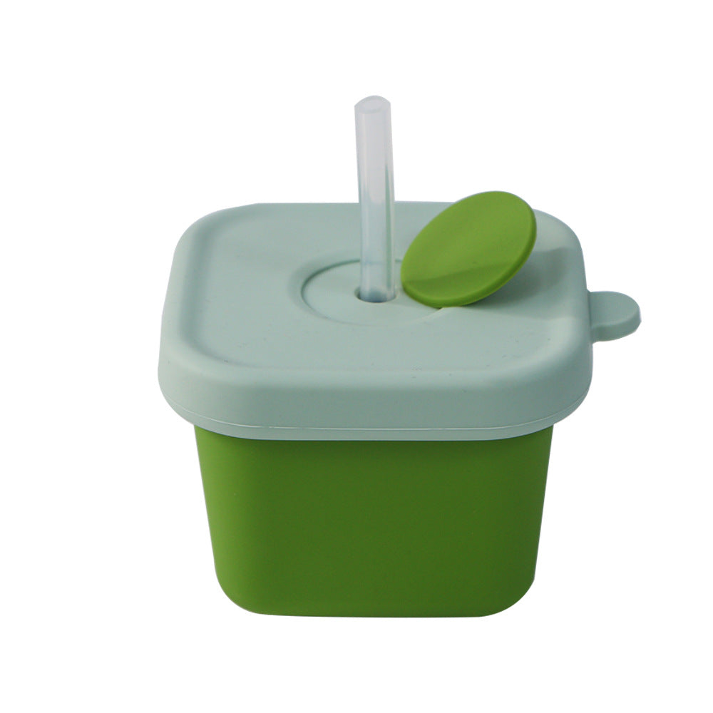 Sealed crisper food grade silicone bowl baby food box