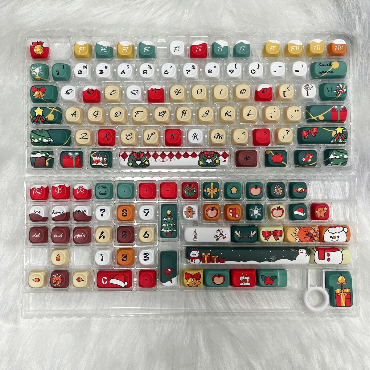 Summer theme keycaps pbt sublimation moa keycaps