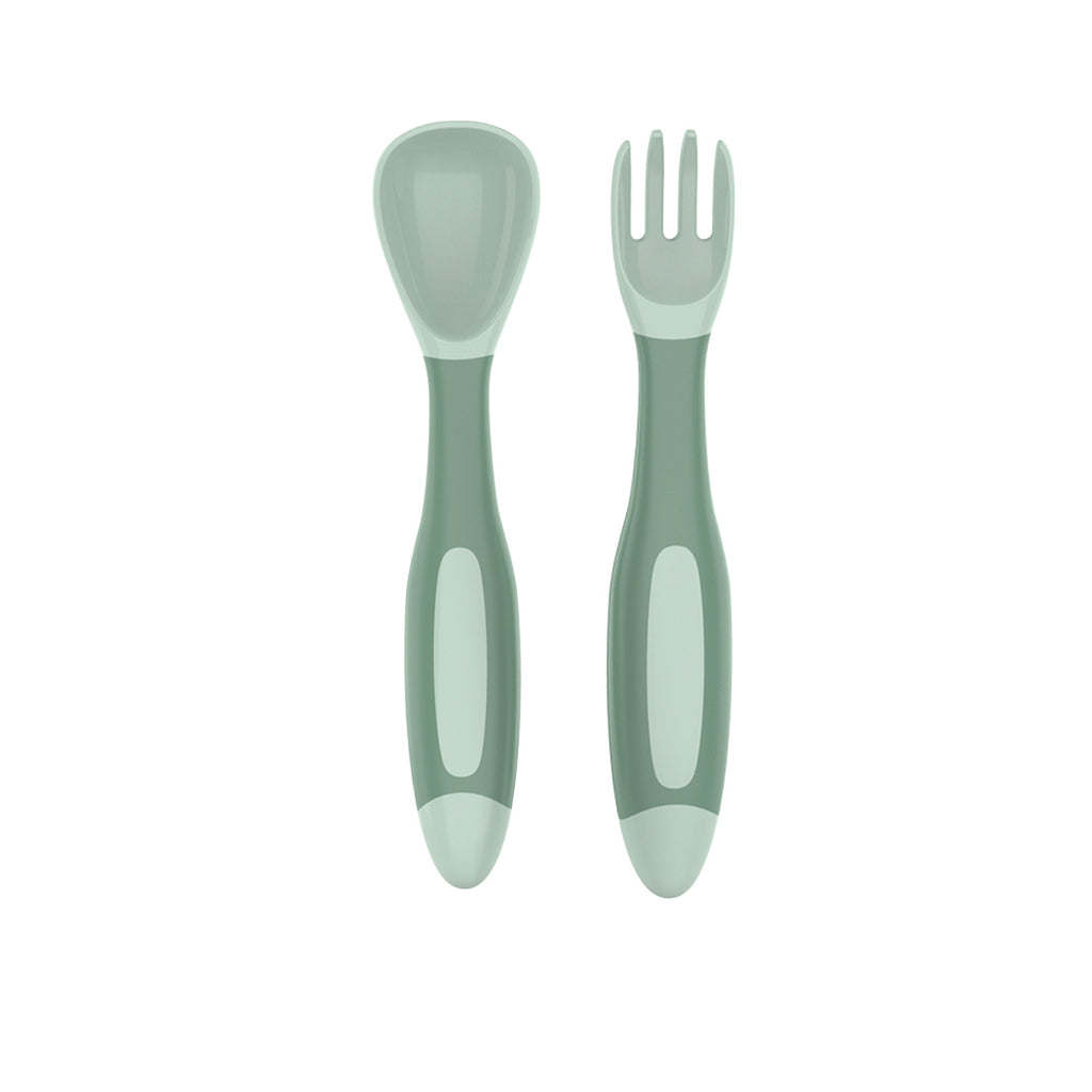 Children's fork and spoon set Portable baby food tableware