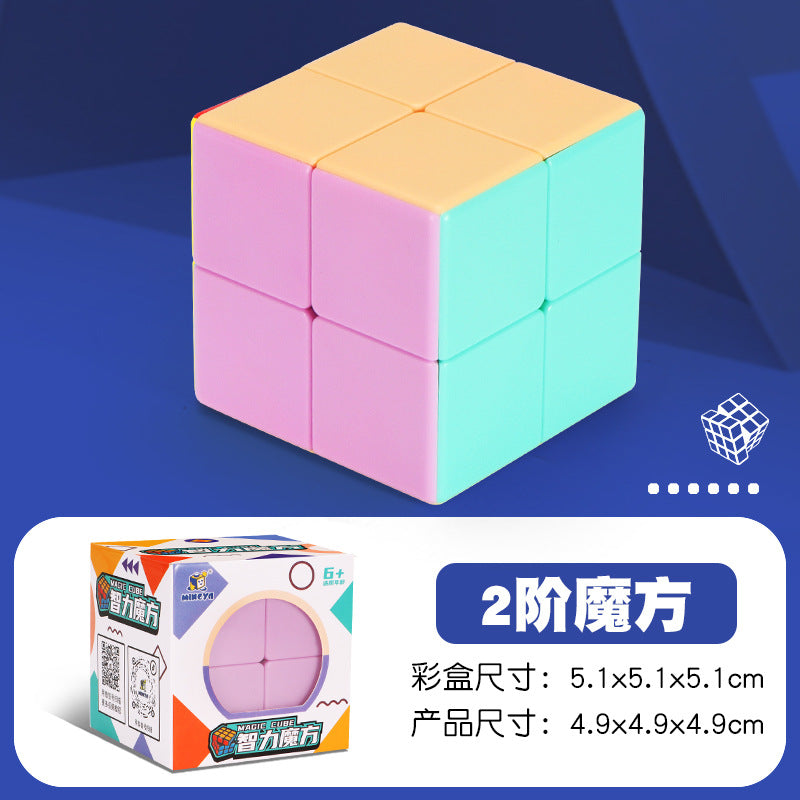 Puzzle 2345 Rubik's Cube Black Color Printed Mirror