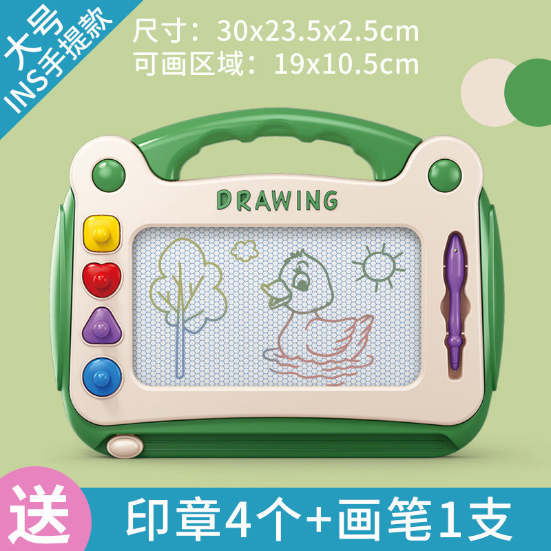 Painting drawing board large infant early childhood education graffiti magnetic writing board