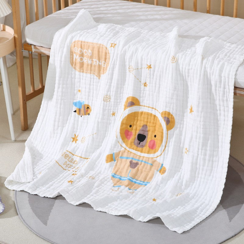Cotton six-layer gauze pure cotton bath towel