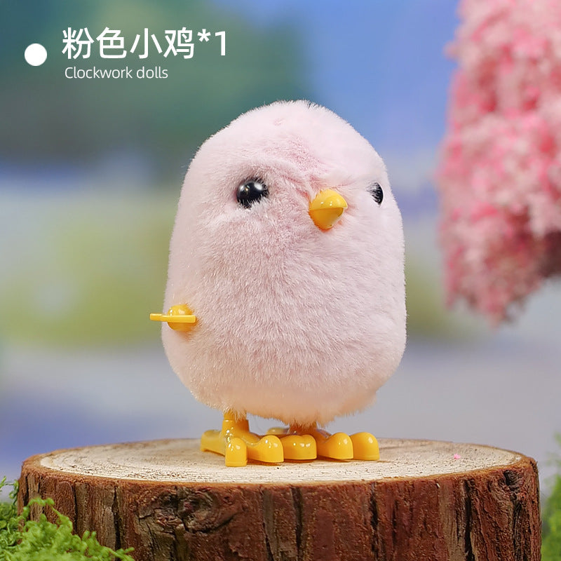 Jumping Chicken Clockwork Toy
