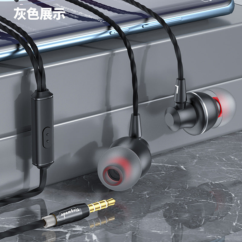 Type-c wired earphones high quality 3.5mm all applicable