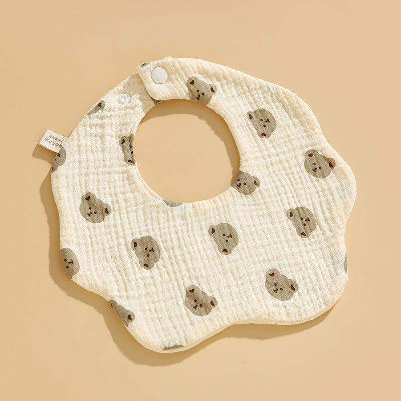 Children's cotton gauze saliva towel Baby mother and baby products