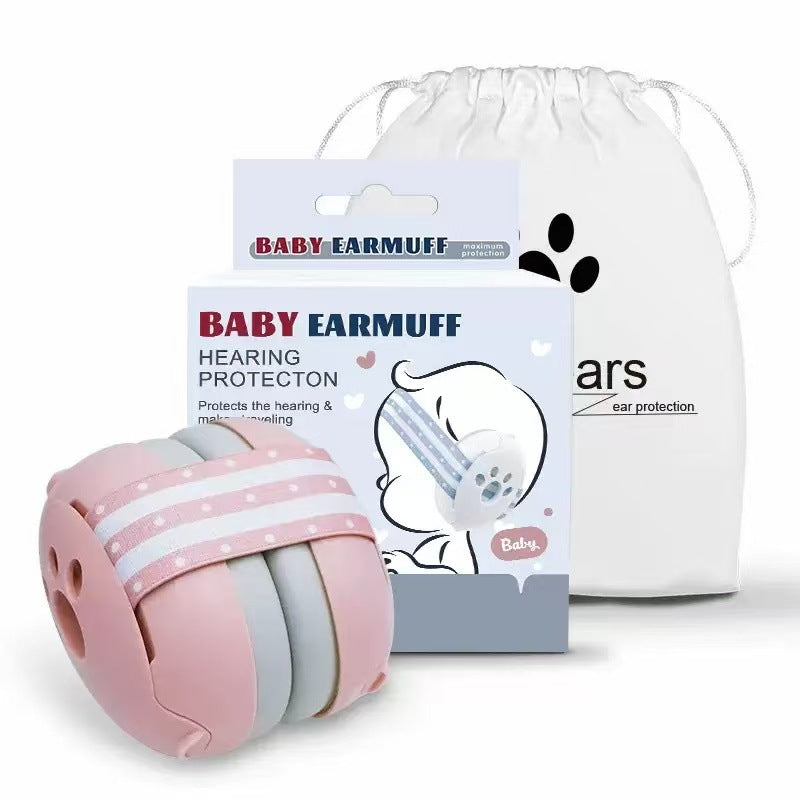 Baby soundproof earmuffs 0-3 years old noise canceling earphones