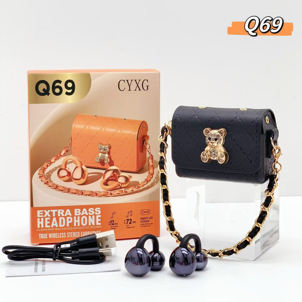 Bluetooth headset high sound quality noise reduction leak-proof long battery life