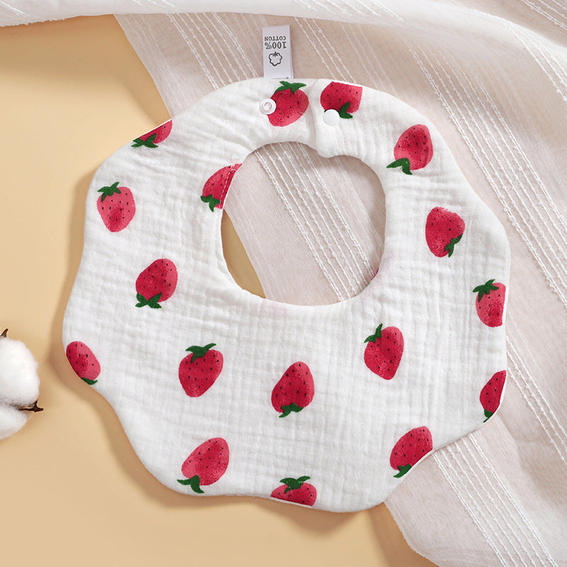 Children's cotton gauze saliva towel Baby mother and baby products