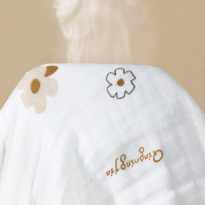 Newborn baby bath towel Six layers of pure cotton gauze bath towel Class A soft