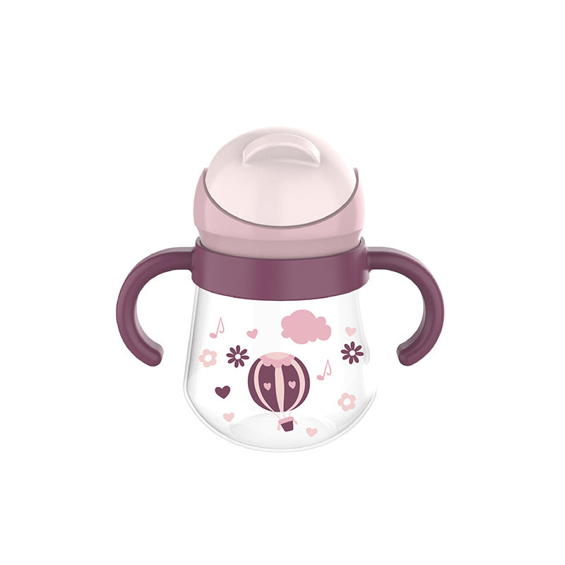 Baby anti-choking belt gravity ball water cup