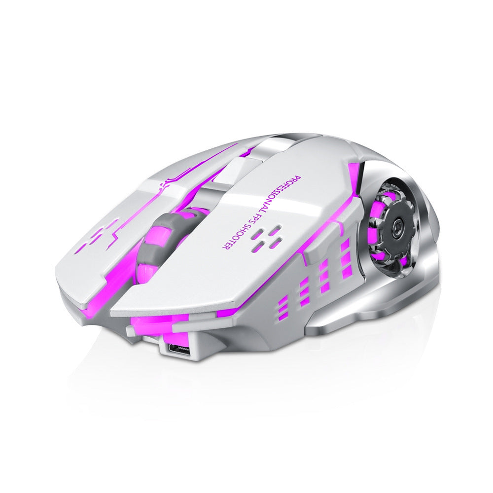 Wireless mouse bluetooth rechargeable