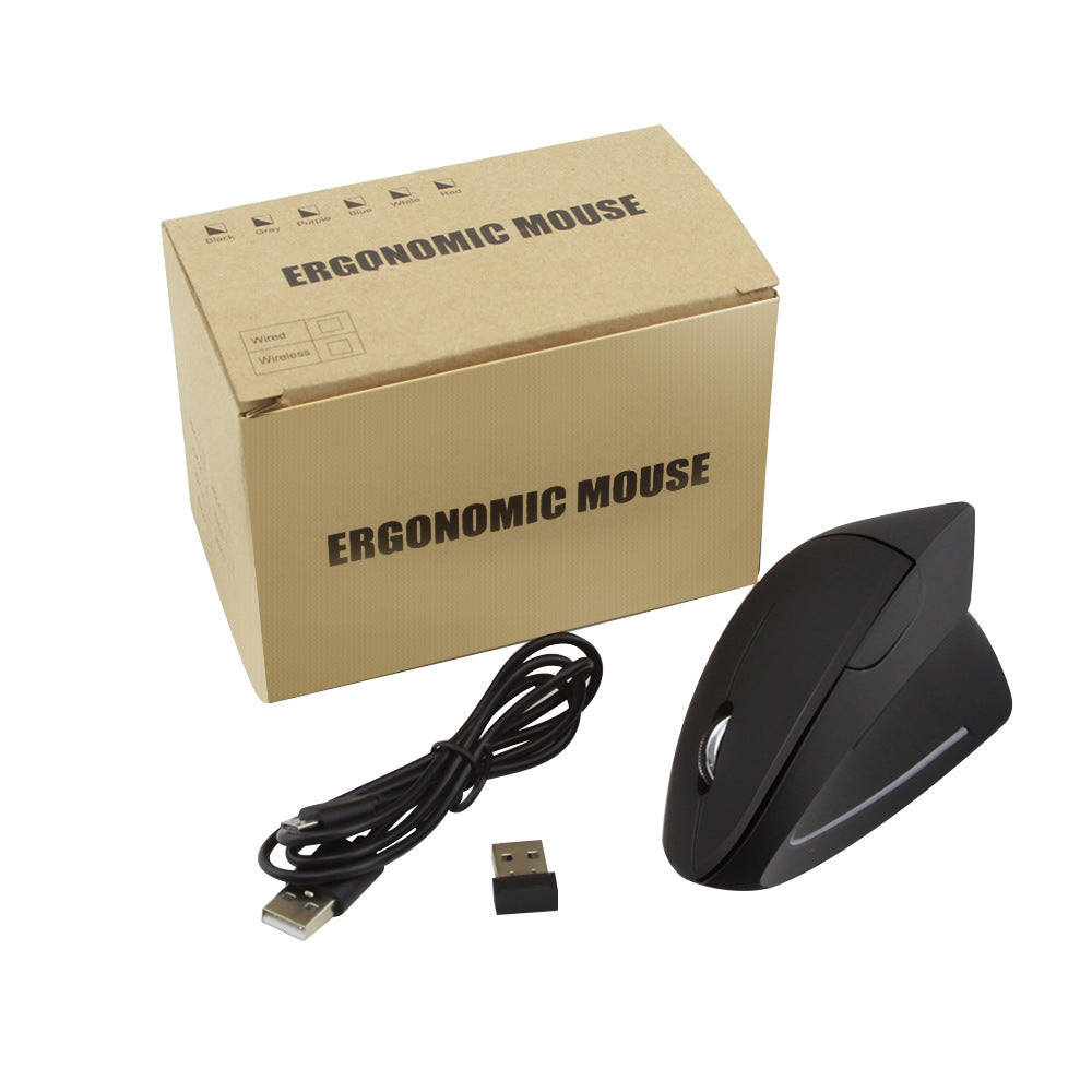 Vertical vertical wireless mouse Bluetooth charging