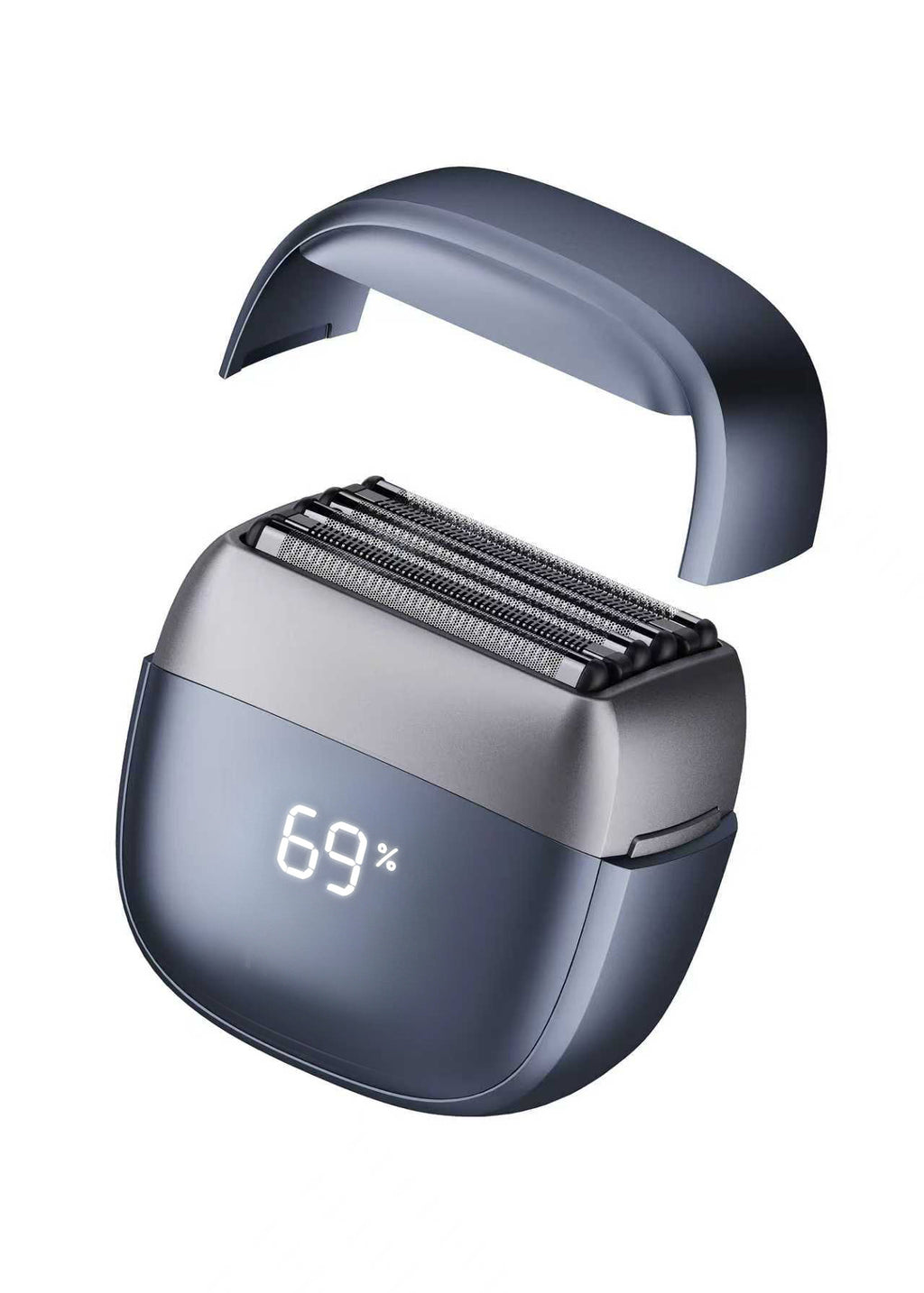Magnetic six-knife head reciprocating mini electric shaver