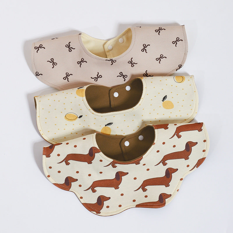 Baby bib newborn saliva towel waterproof