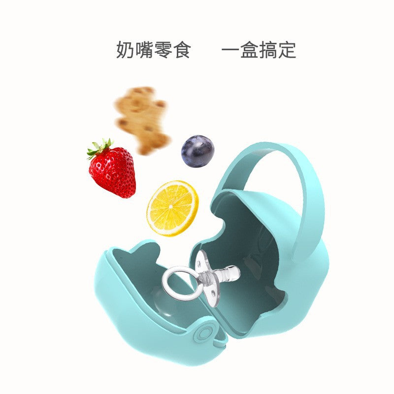 Baby pacifier storage box