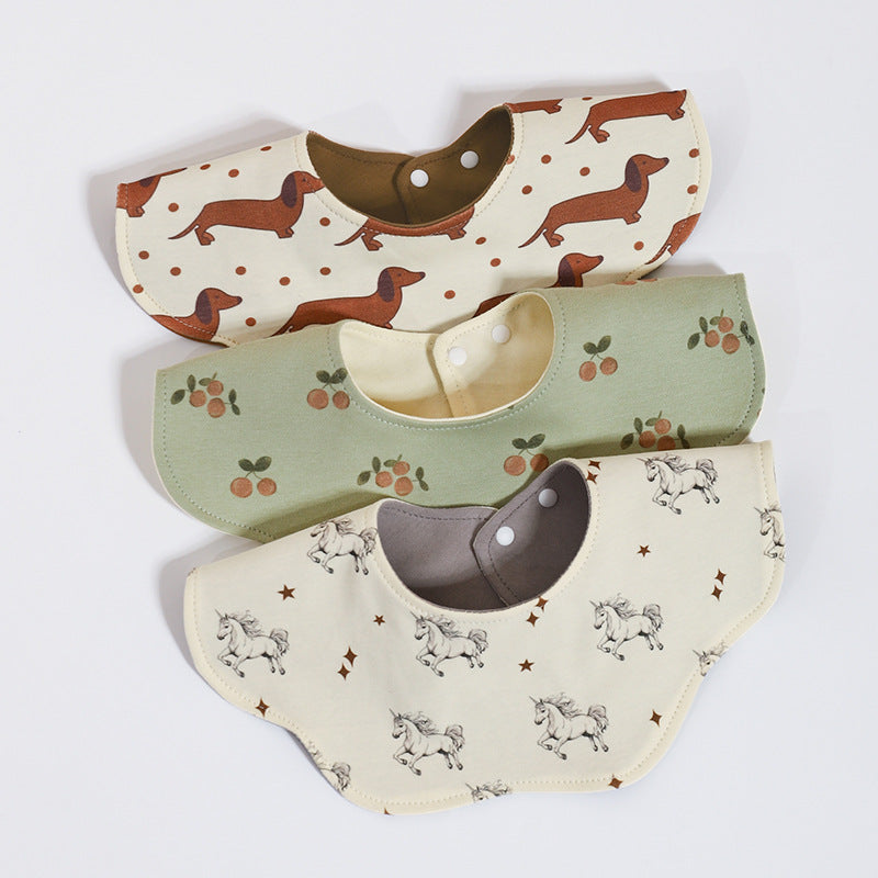 Baby bib newborn saliva towel waterproof