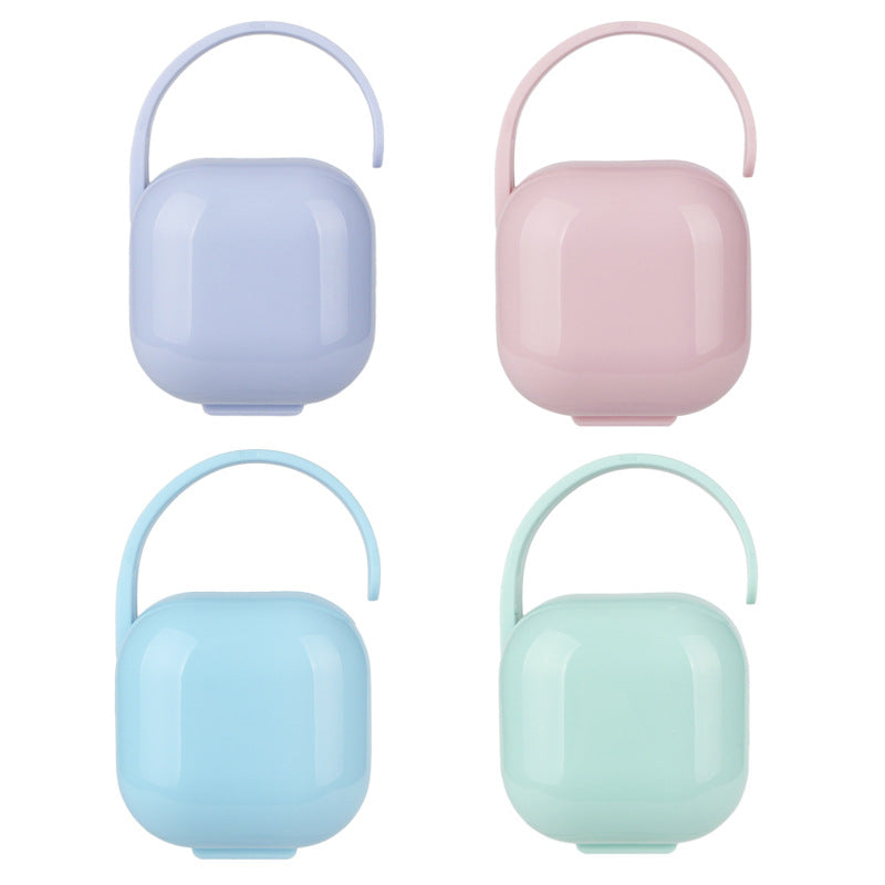 Baby pacifier storage box