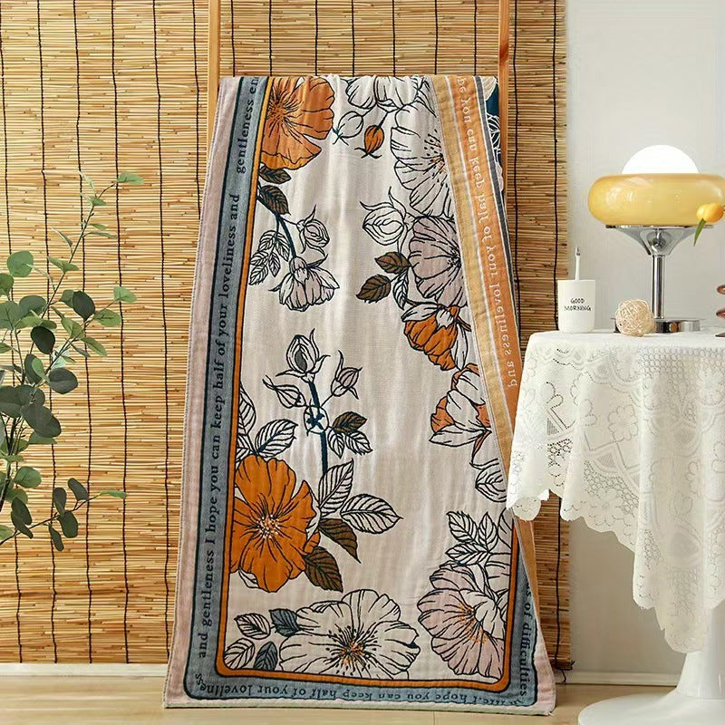 Pure cotton Class A gauze bath towel soft absorbent cotton