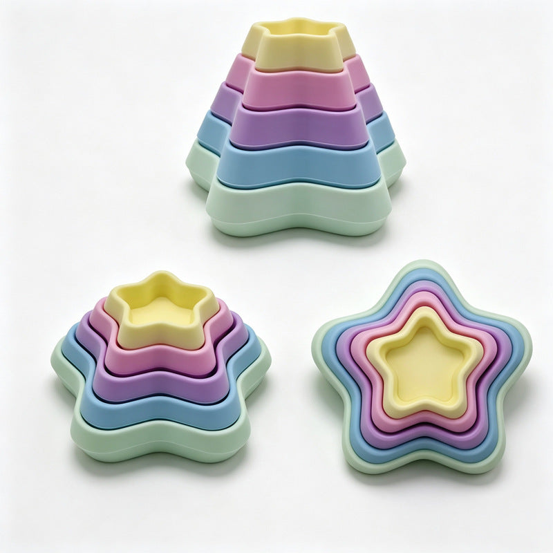 Children's educational early education toys Enlightenment fun stacking toys