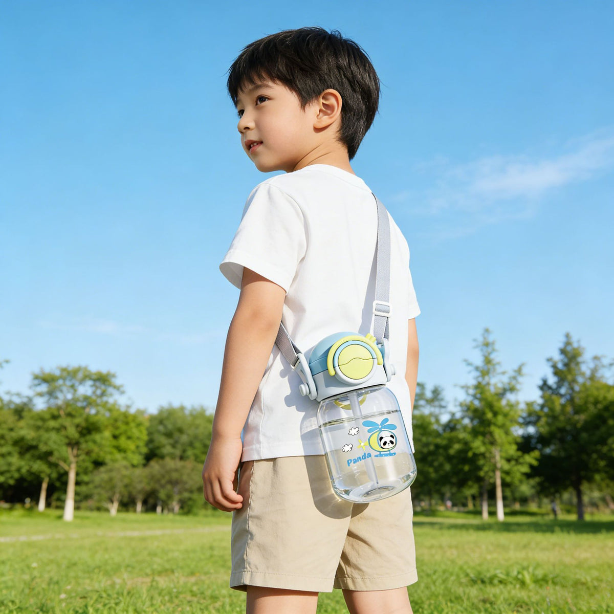 Primary school students portable strap kettle