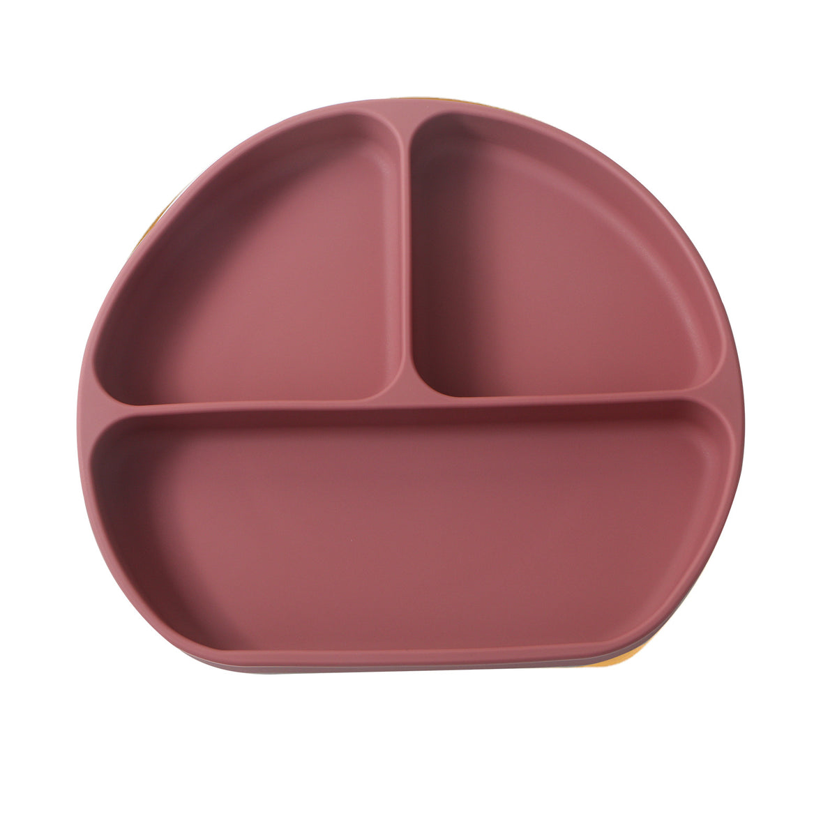 Baby Silicone Plate Children's Suction Cup Integrated Supplementary Food Bowl