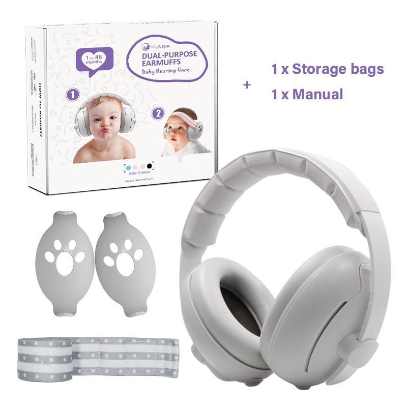 Baby soundproof earmuffs 0-3 years old noise canceling earphones