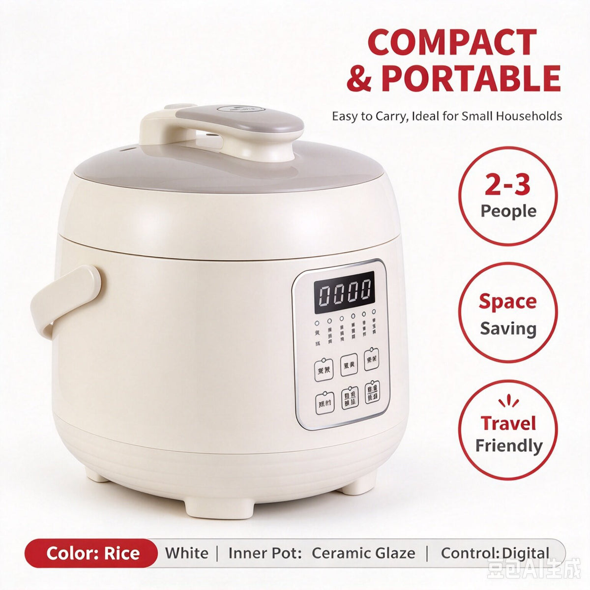 Electric pressure cooker spot 2L