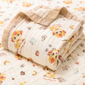 Six-layer high-density gauze bath towel pure cotton soft and breathable
