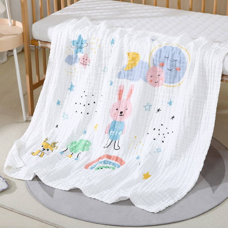 Cotton six-layer gauze pure cotton bath towel