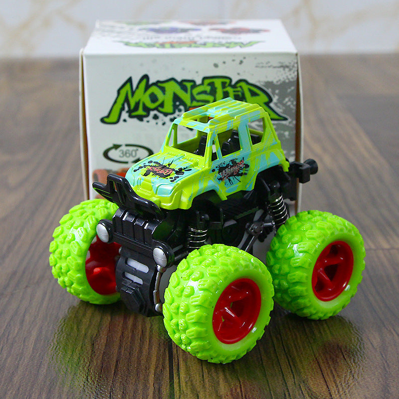 Children's four-wheel drive off-road inertia vehicle