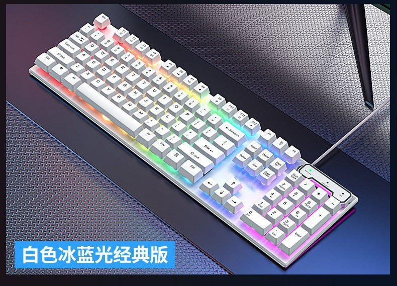 Punk keyboard wired mechanical feel