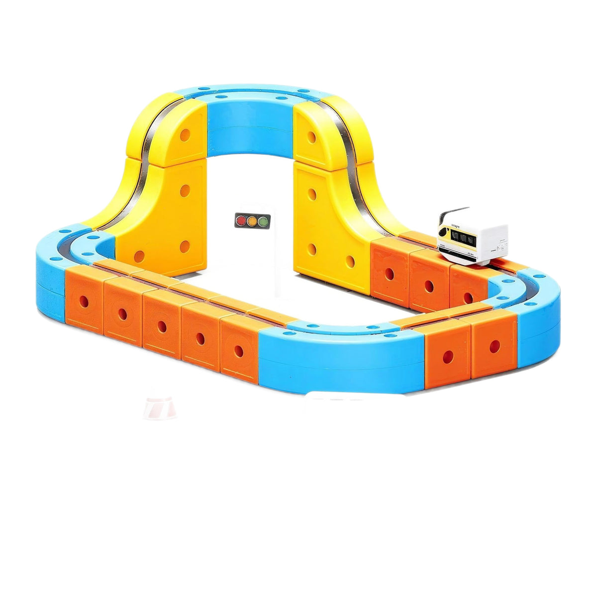 Electric Magnetic Railcar Small Train Children's Educational Toys