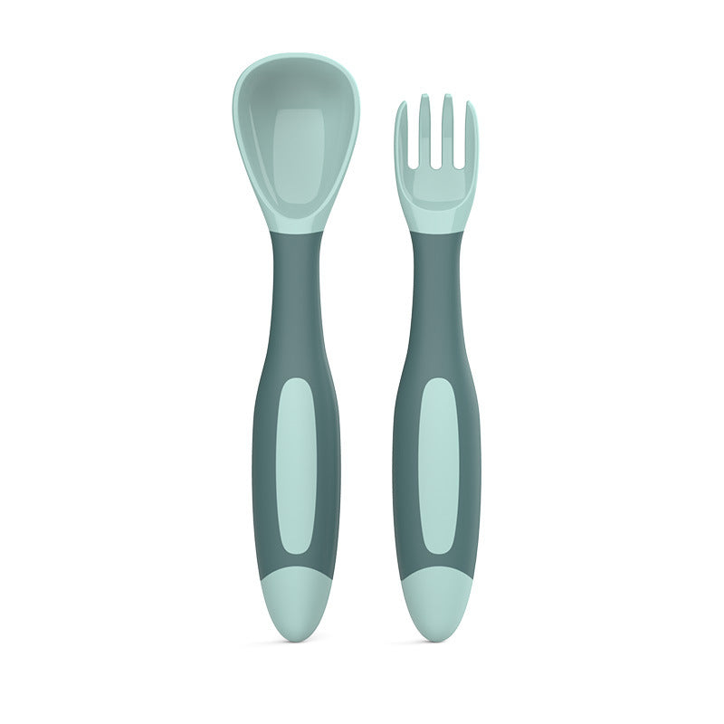 Children's fork and spoon set Portable baby food tableware