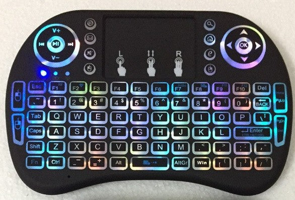 i8 Keyboard Wireless Mini Keyboard Flying Mouse Air Remote Control