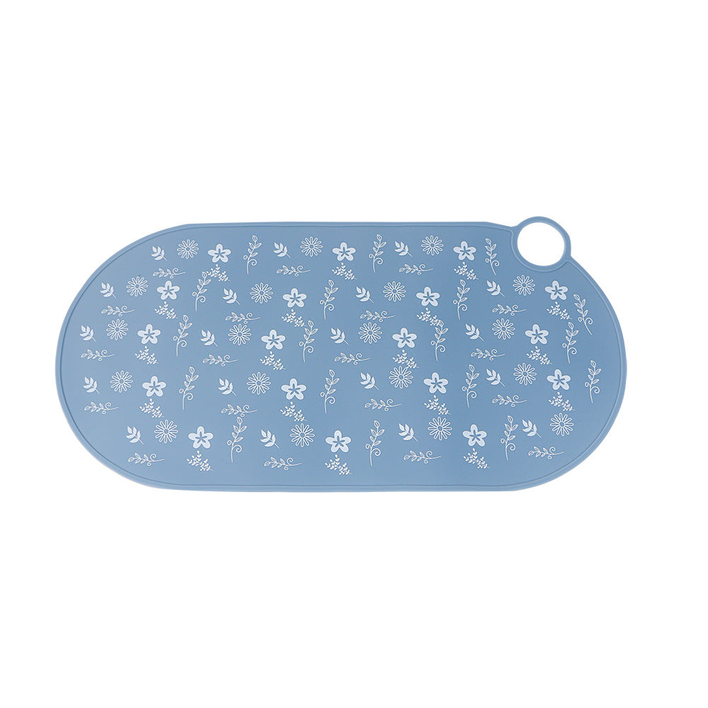 Anti-scalding table mat waterproof mat baby food grade silicone placemat