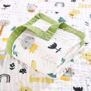 Six-layer high-density gauze bath towel pure cotton soft and breathable