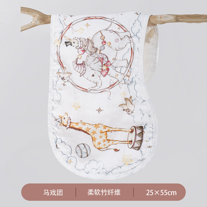 Baby burp towel Baby saliva towel Bamboo cotton gauze Class a