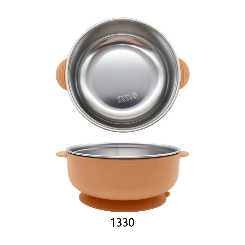 Food grade maternal and infant products stainless steel feeding tableware