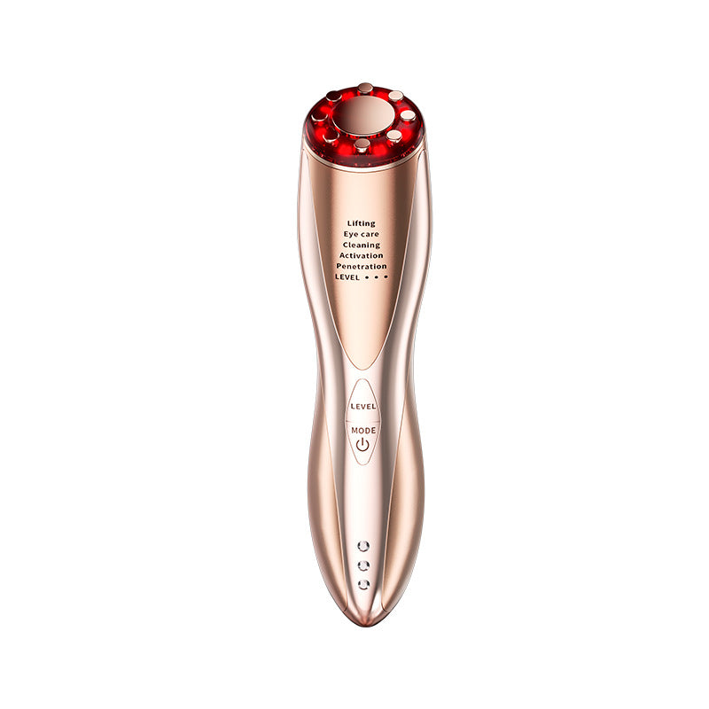 Ultrasonic household red light portable beauty instrument