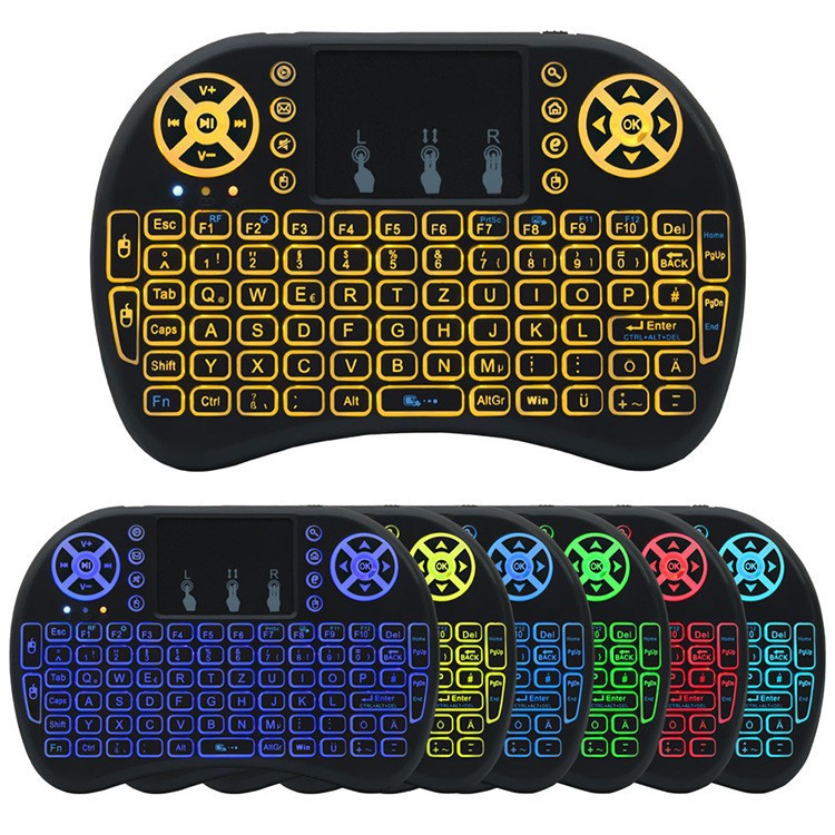 i8 Keyboard Wireless Mini Keyboard Flying Mouse Air Remote Control