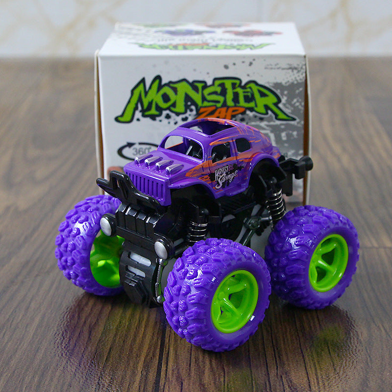 Children's four-wheel drive off-road inertia vehicle