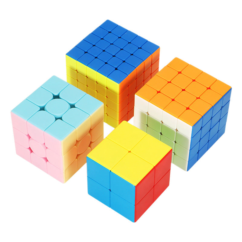 Puzzle 2345 Rubik's Cube Black Color Printed Mirror