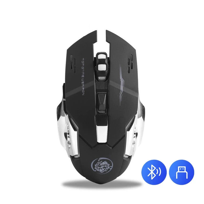 Wireless mouse bluetooth rechargeable