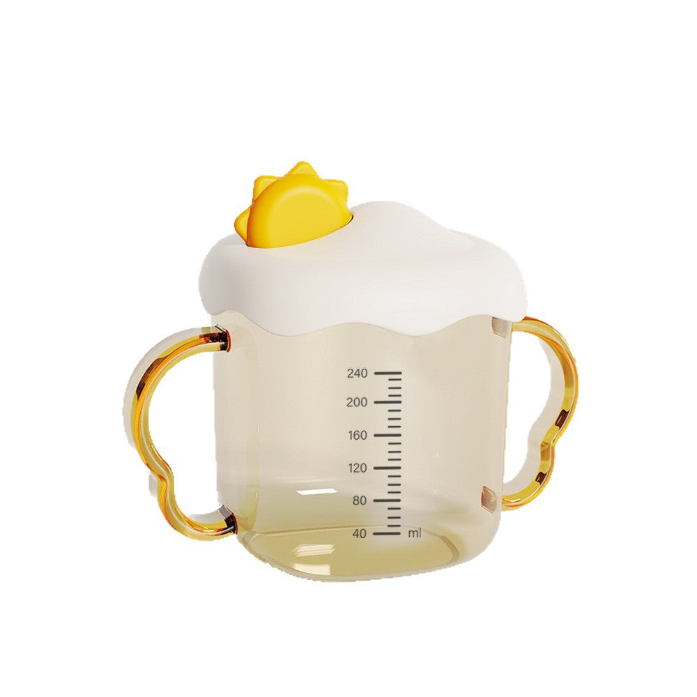 Mengqu Cloud Children's Milk Cup Infant Water Cup