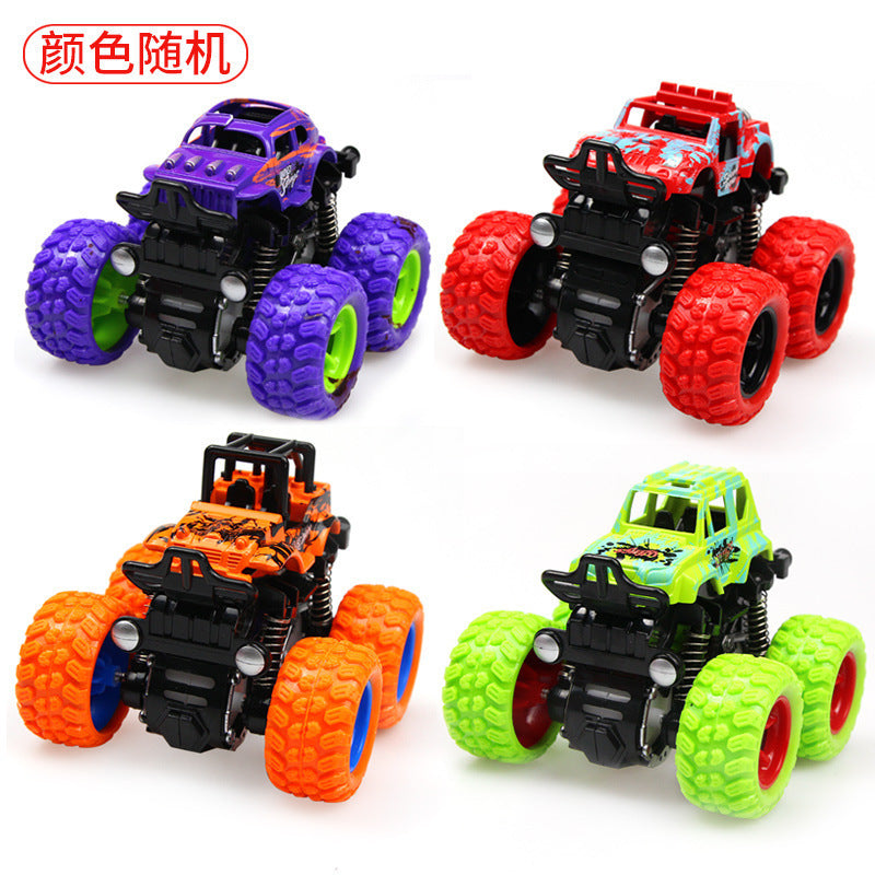 Children's four-wheel drive off-road inertia vehicle