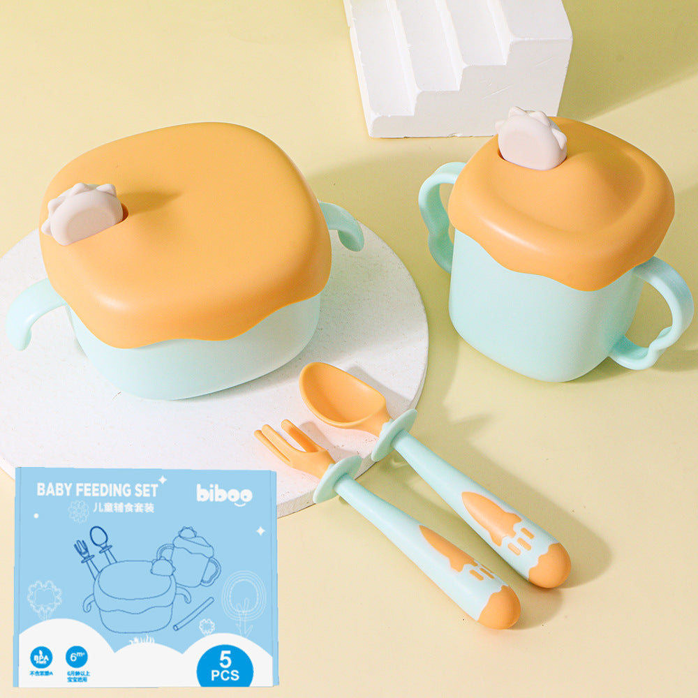 Baby complementary food tableware set complementary food bowl