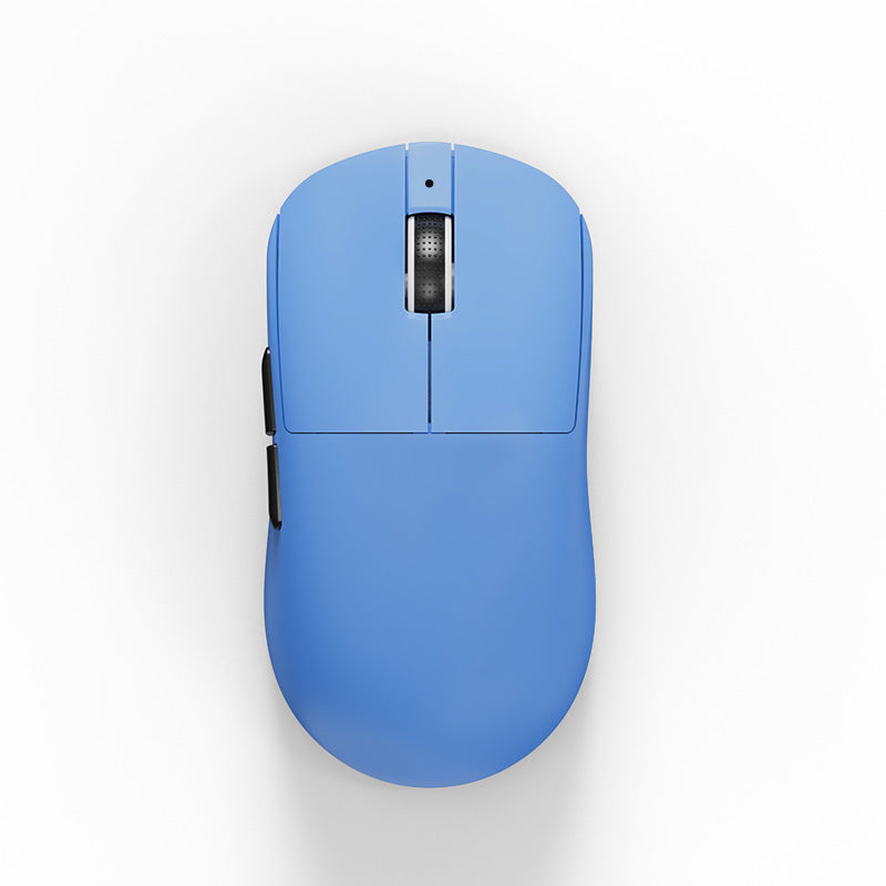 Three-mode wireless blue mouse rechargeable macro programming