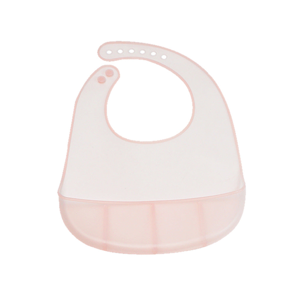 Silicone bib baby waterproof eating saliva bib